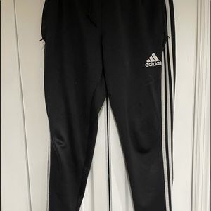 Adidas black sweatpants men’s medium